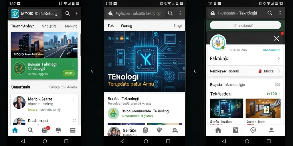 Antarmuka MPOID yang modern dan fungsional.