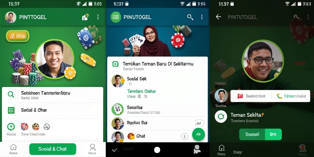 Tampilan antarmuka PINTUTOGEL yang menarik dan user-friendly.