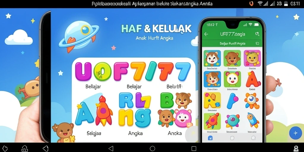 Tampilan antarmuka UFO777 yang interaktif dan menarik untuk anak belajar.