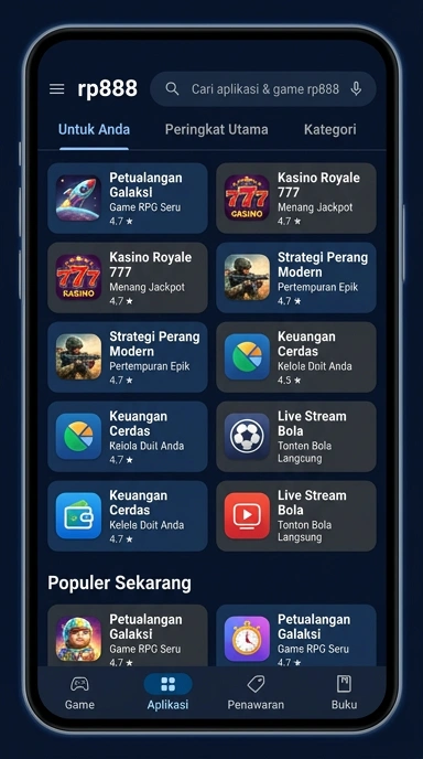 Discover Aplikasi Populer di rp888 — Pusat Akses Terkurasi